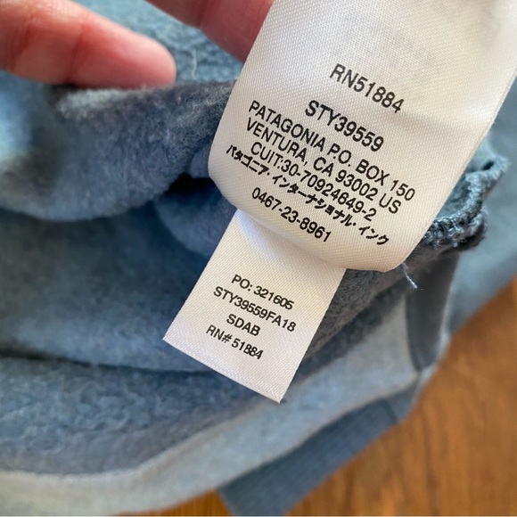 Patagonia Live Simply Trailer Uprisal Crew Sweatshirt - Picture 5 of 9